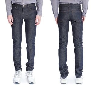 A.P.C. Petit Standard Indigo Cozzi 28X34.5 Japanese Raw Denim M09002 NWT‎